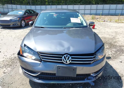 2013 Volkswagen Passat 2.5L S from USA, damaged, VIN 1VWAP7A3XDC038659